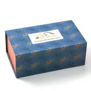 Little Bikes Sock Gift Box by Mr Heron, Size 7-11