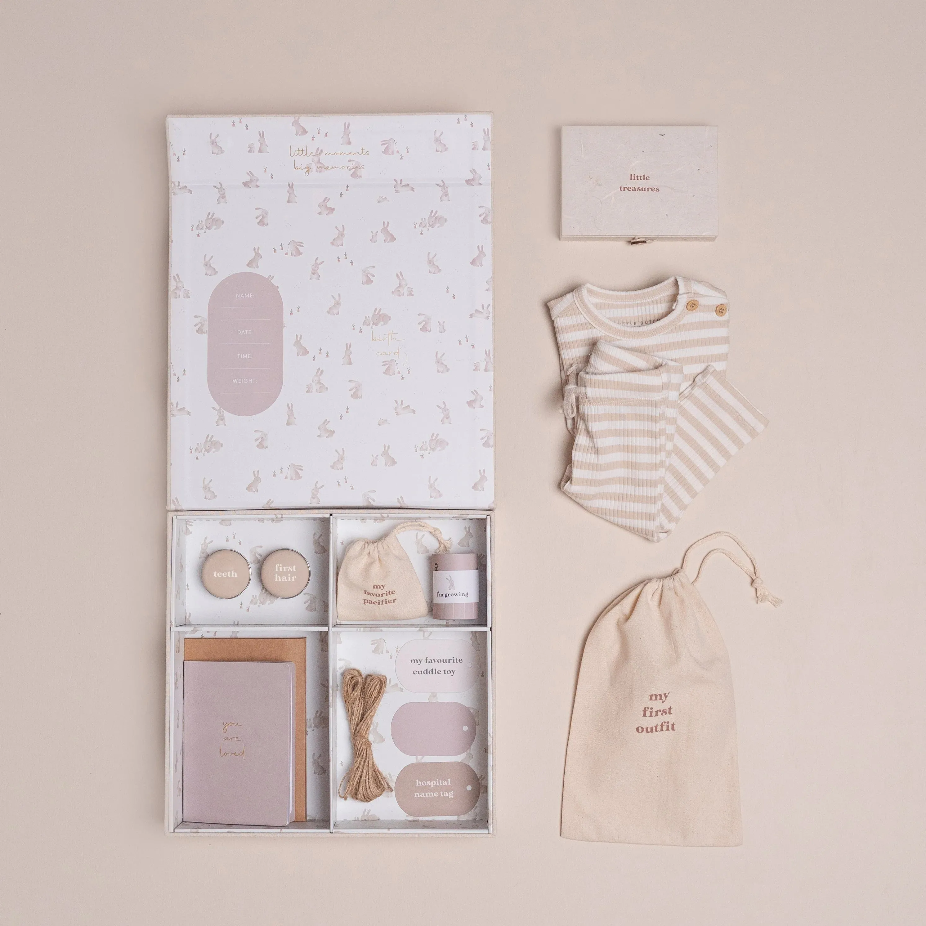 Little Dutch / Baby Bunny Memory Box - Keepsake Gift Set