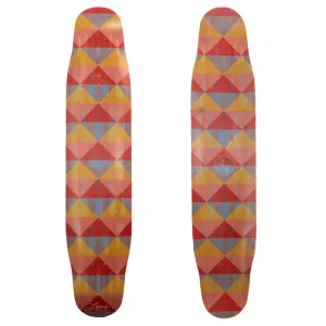 Locus Longboard Deck - Moon Shadow Yellow