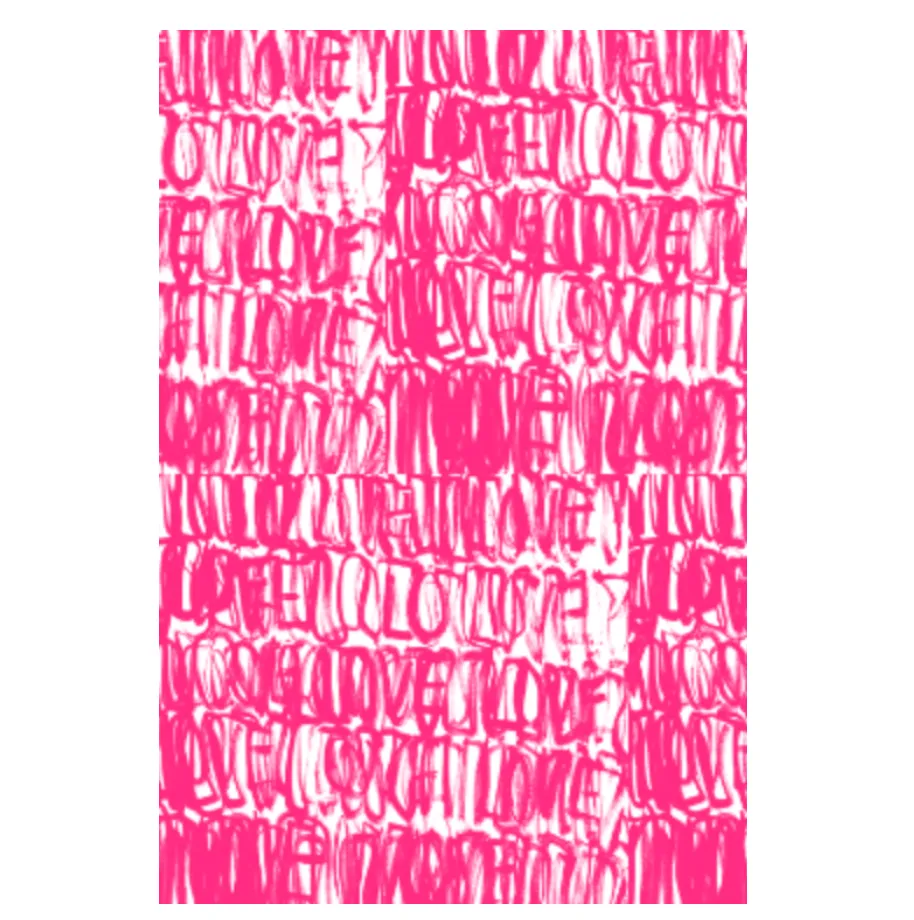 Love Actually Fabric Pop Pink