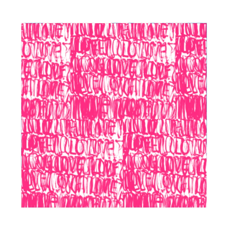 Love Actually Fabric Pop Pink