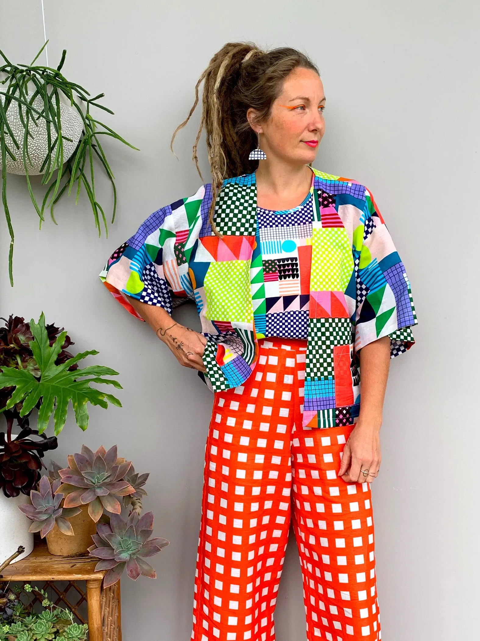 Luminous Kimono 100% linen cotton