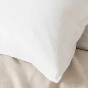 Lush Linen Sham- White (3 Sizes)