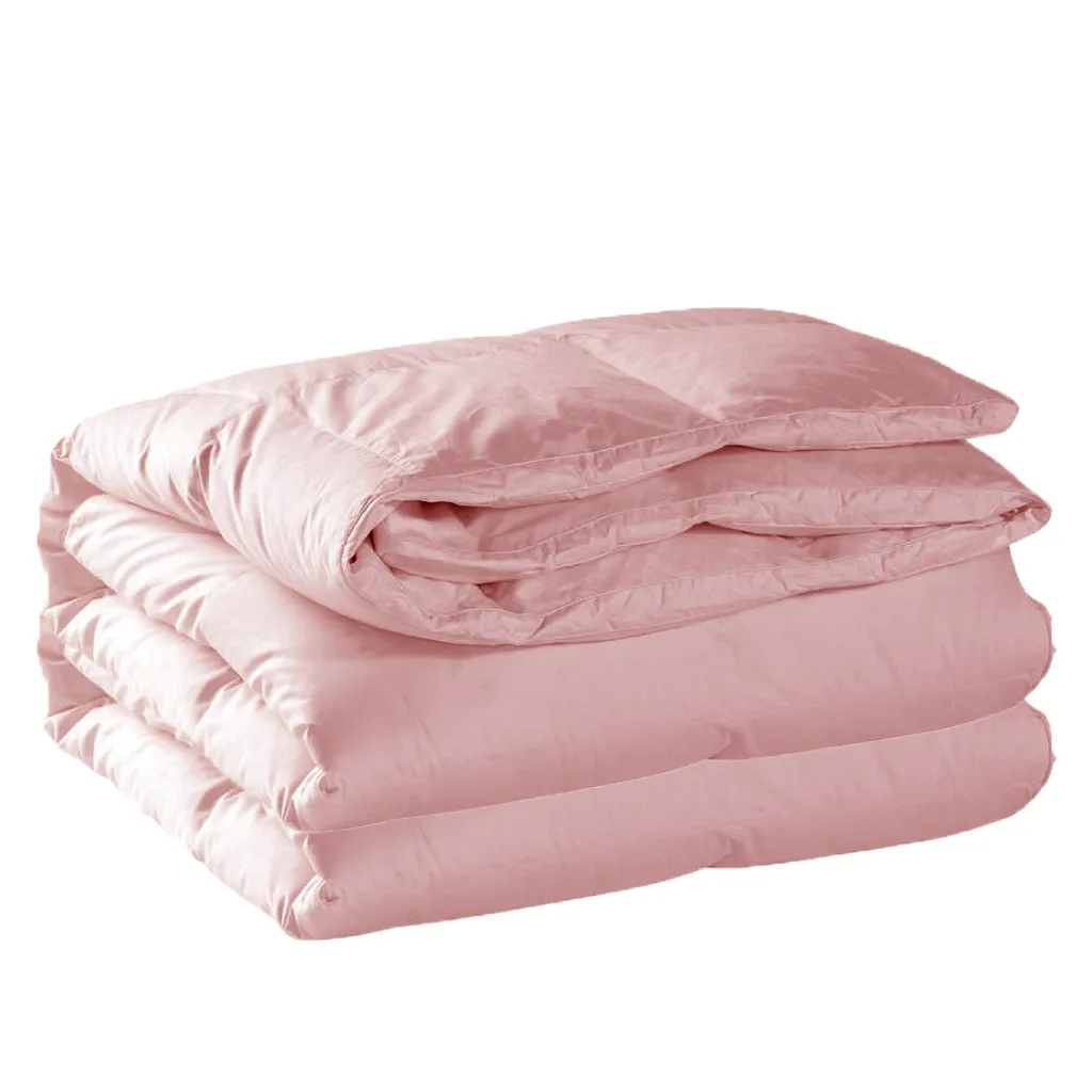 Luxor Australian Made All Season BLUSH 400GSM Bamboo Blend Quilt