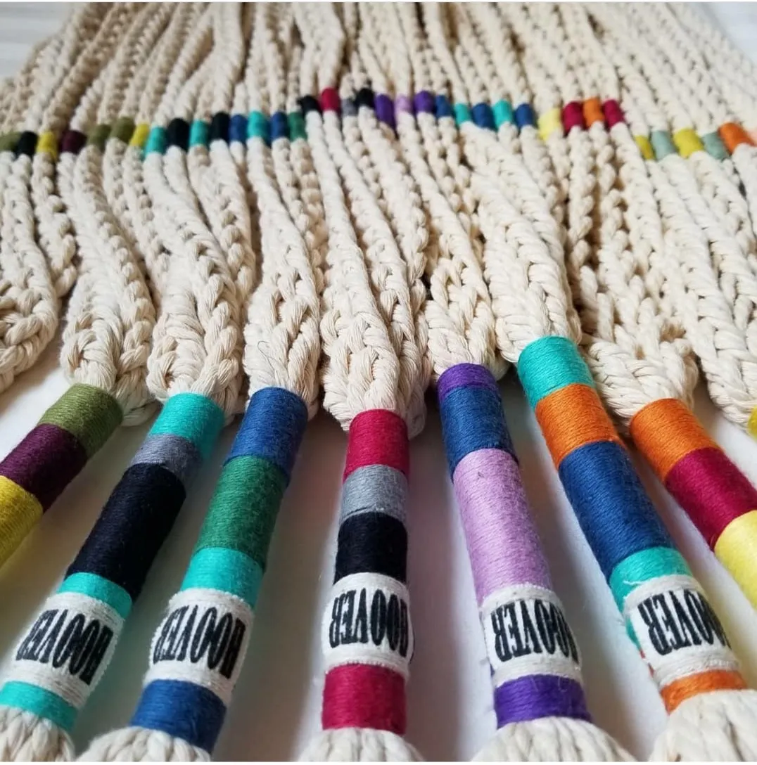 MADE TO ORDER  Plaited Cotton Plant Hanger