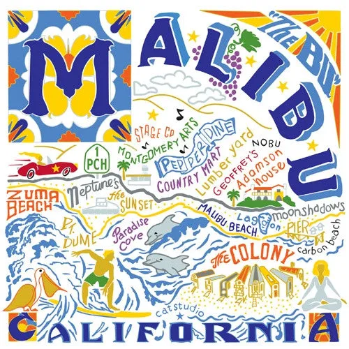 Malibu Dish Towel