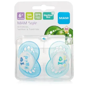 Mam 6  Month Soother Boys