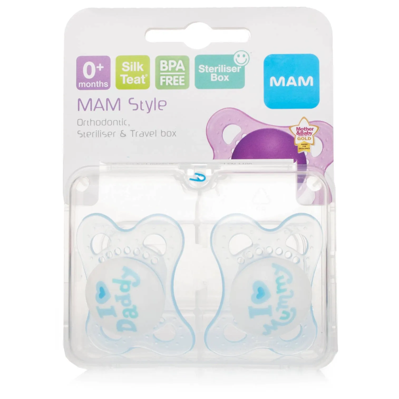 Mam Style 0  Month Soother Boys