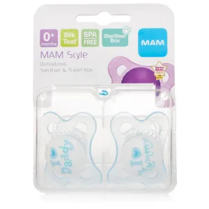 Mam Style 0  Month Soother Boys