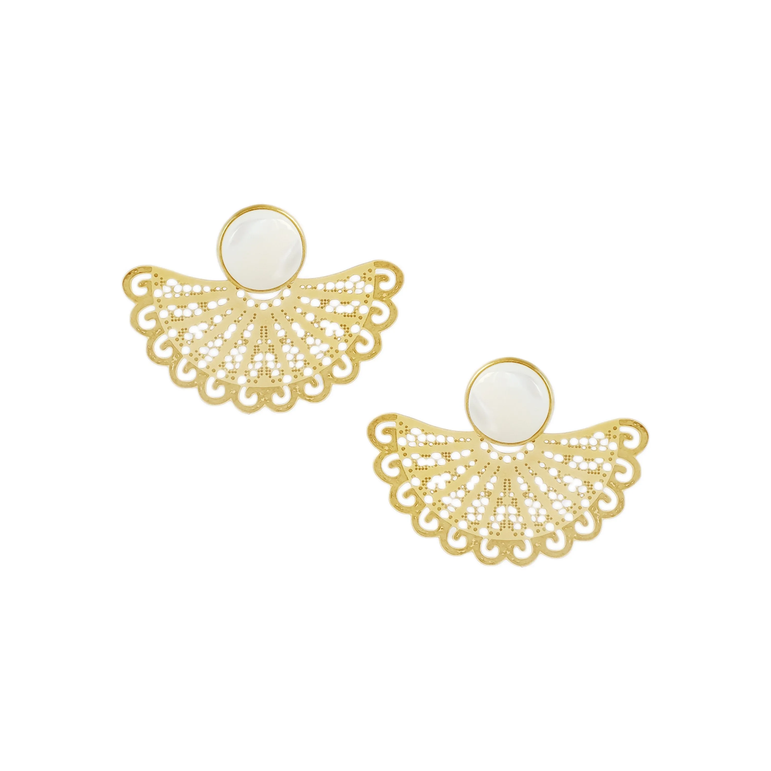 Mateo Detachable Earrings in Gold