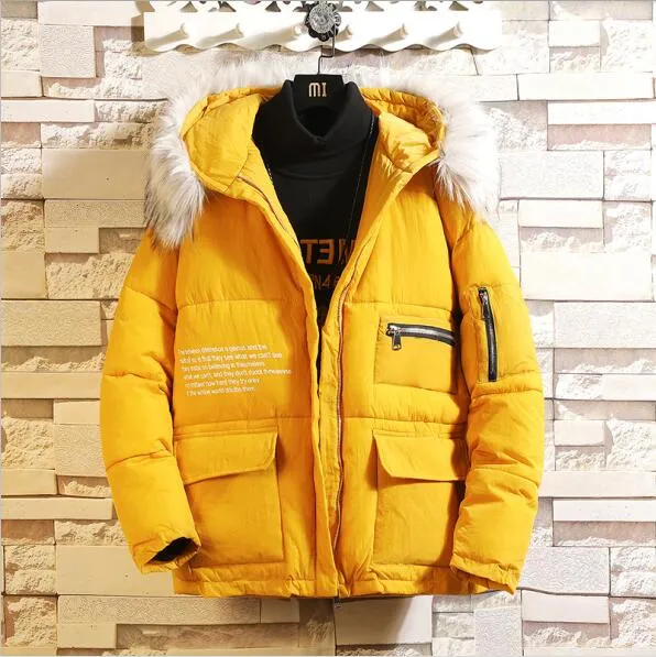 Men's Padded Parka Coat Up To 5XL