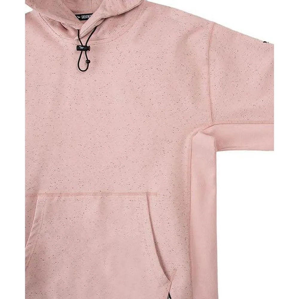Men's Speckled Planes Hoodie, PEACH