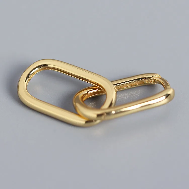Metal Detachable Earrings