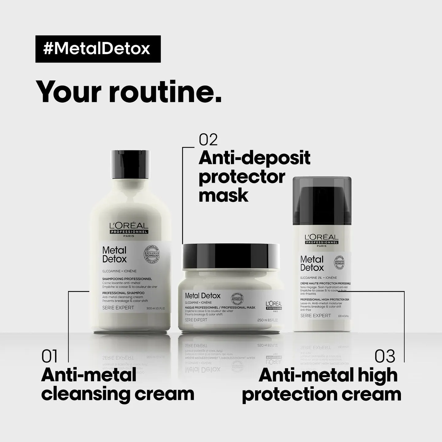 Metal Detox Anti-metal cleansing cream shampoo