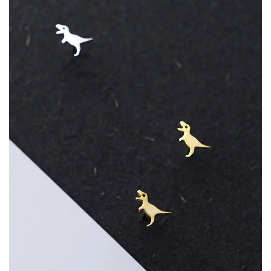 Mini Adorable Little Dinosaur Studs Earrings-SS028