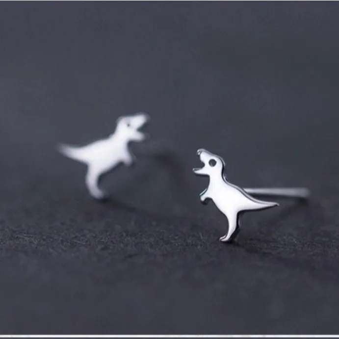 Mini Adorable Little Dinosaur Studs Earrings-SS028