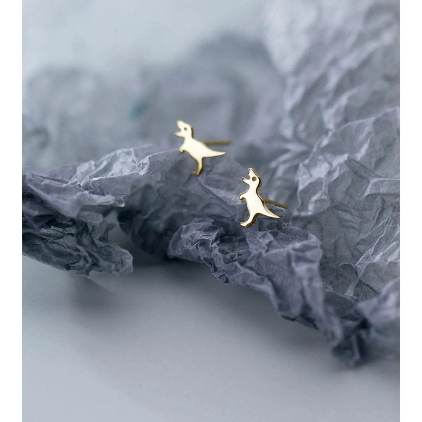 Mini Adorable Little Dinosaur Studs Earrings-SS028