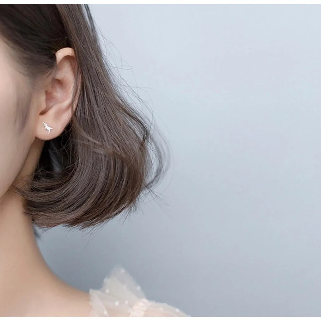 Mini Adorable Little Dinosaur Studs Earrings-SS028