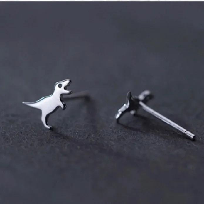 Mini Adorable Little Dinosaur Studs Earrings-SS028