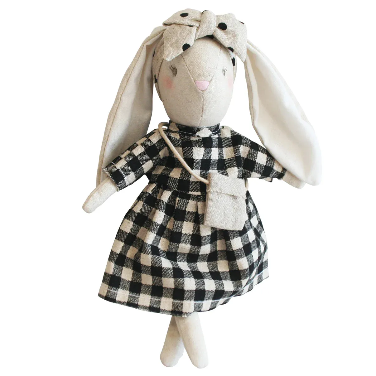 Mini Sofia Black Check