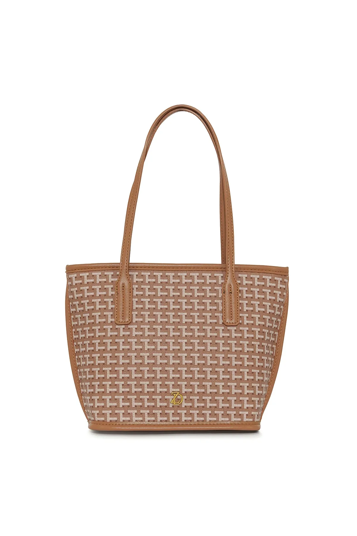 Mini Tote Bag - Brown