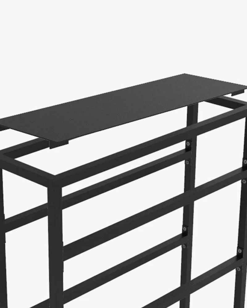 Mirror joiner - Black hairdressing control for mirrors - Double-sided