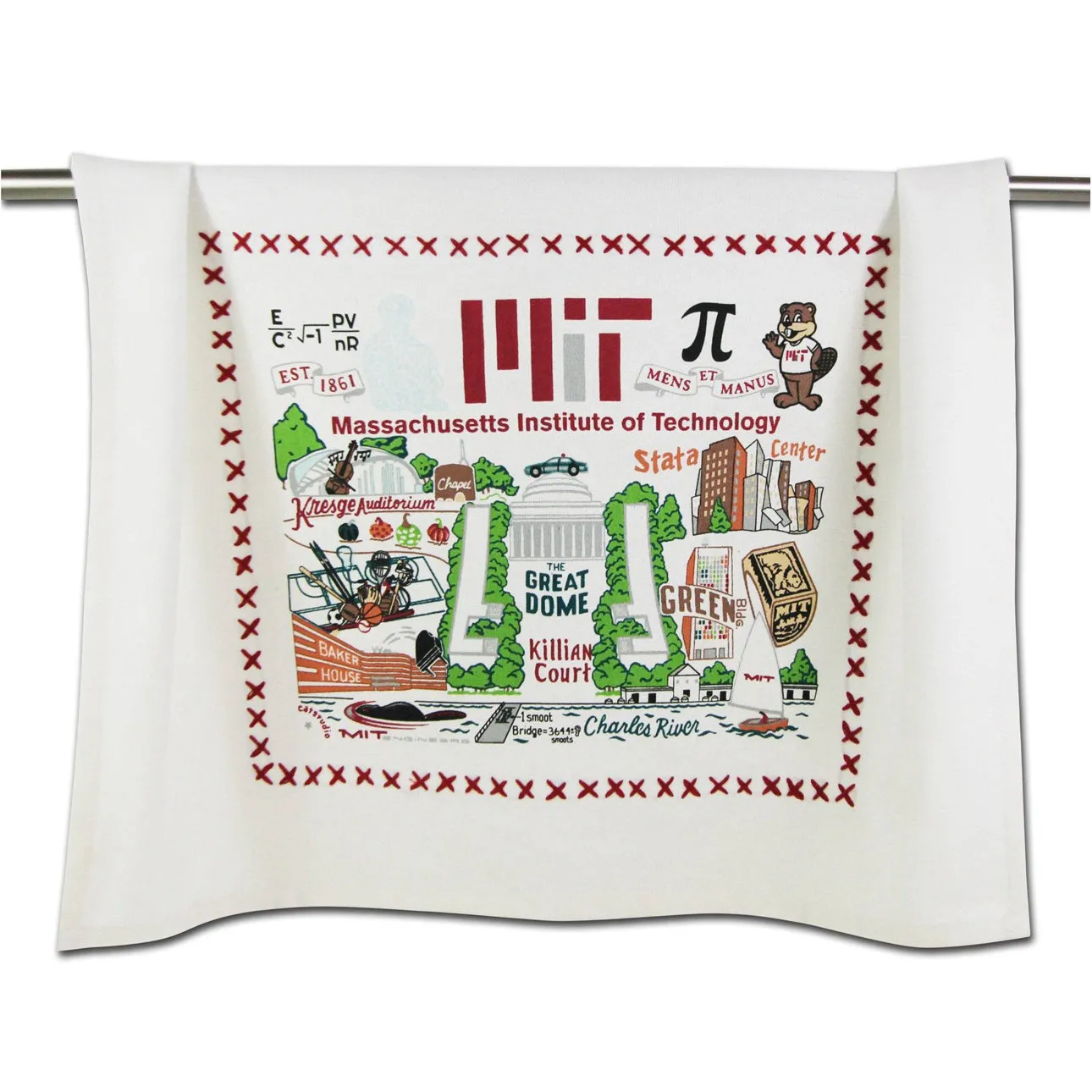 MIT Collegiate Dish Towel