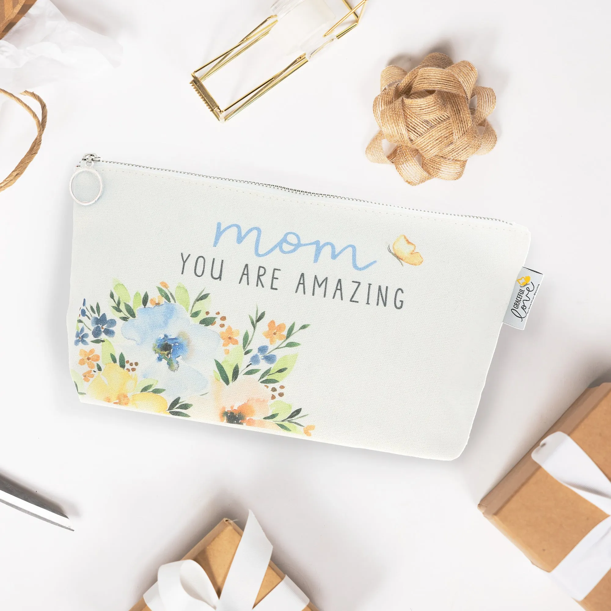 Mom Zippered Pouch