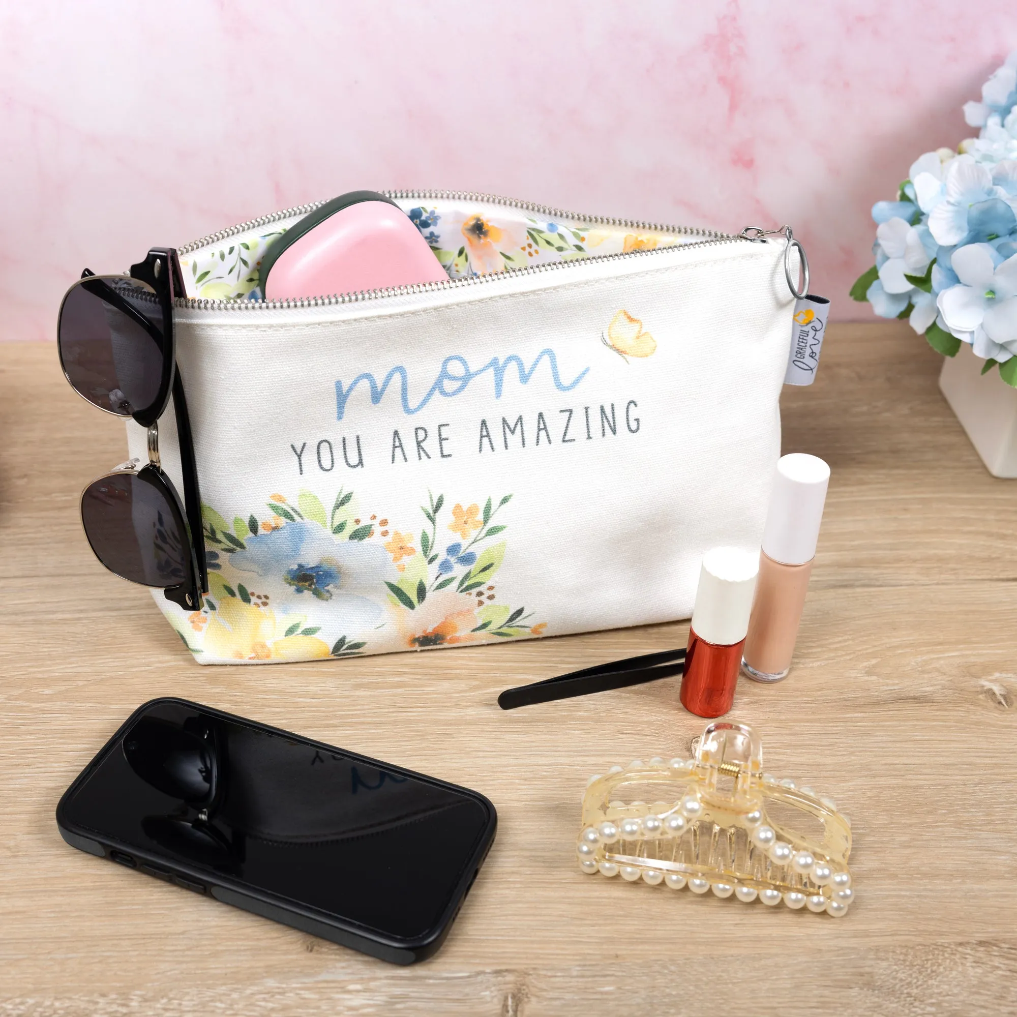 Mom Zippered Pouch