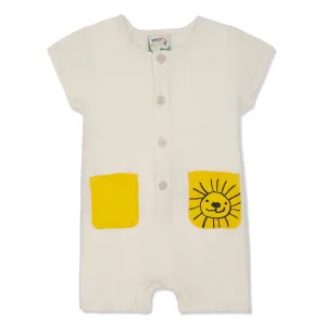 Mon Coeur Baby Linen Romper
