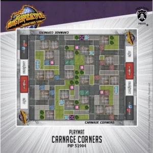 Monsterpocalypse: Carnage Corners Playmat