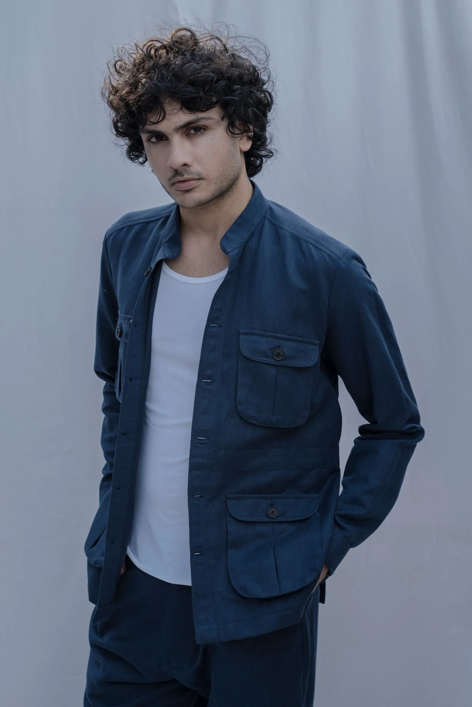 Montauk - Navy Jacket & Pant Co-ord Set