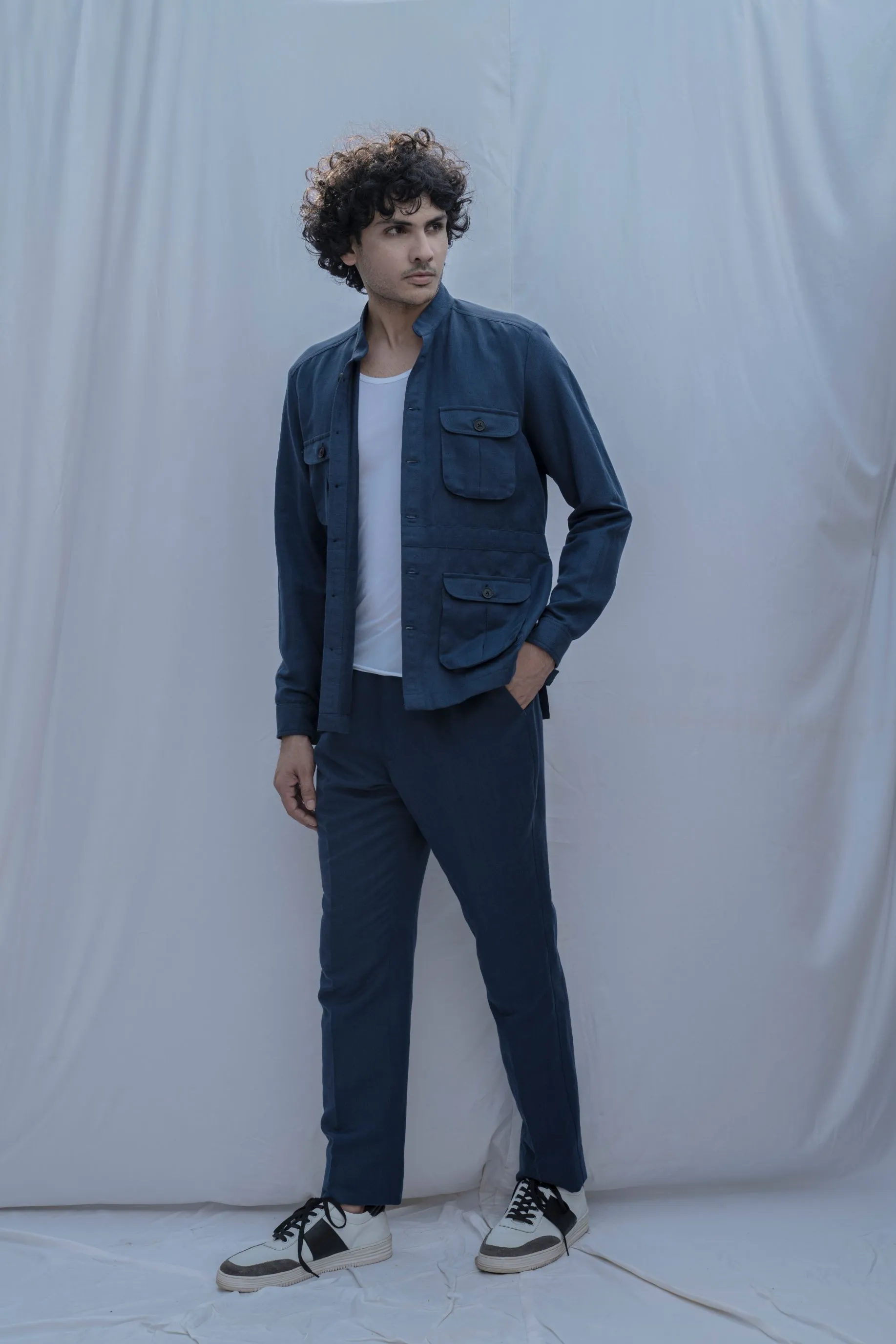 Montauk - Navy Jacket & Pant Co-ord Set