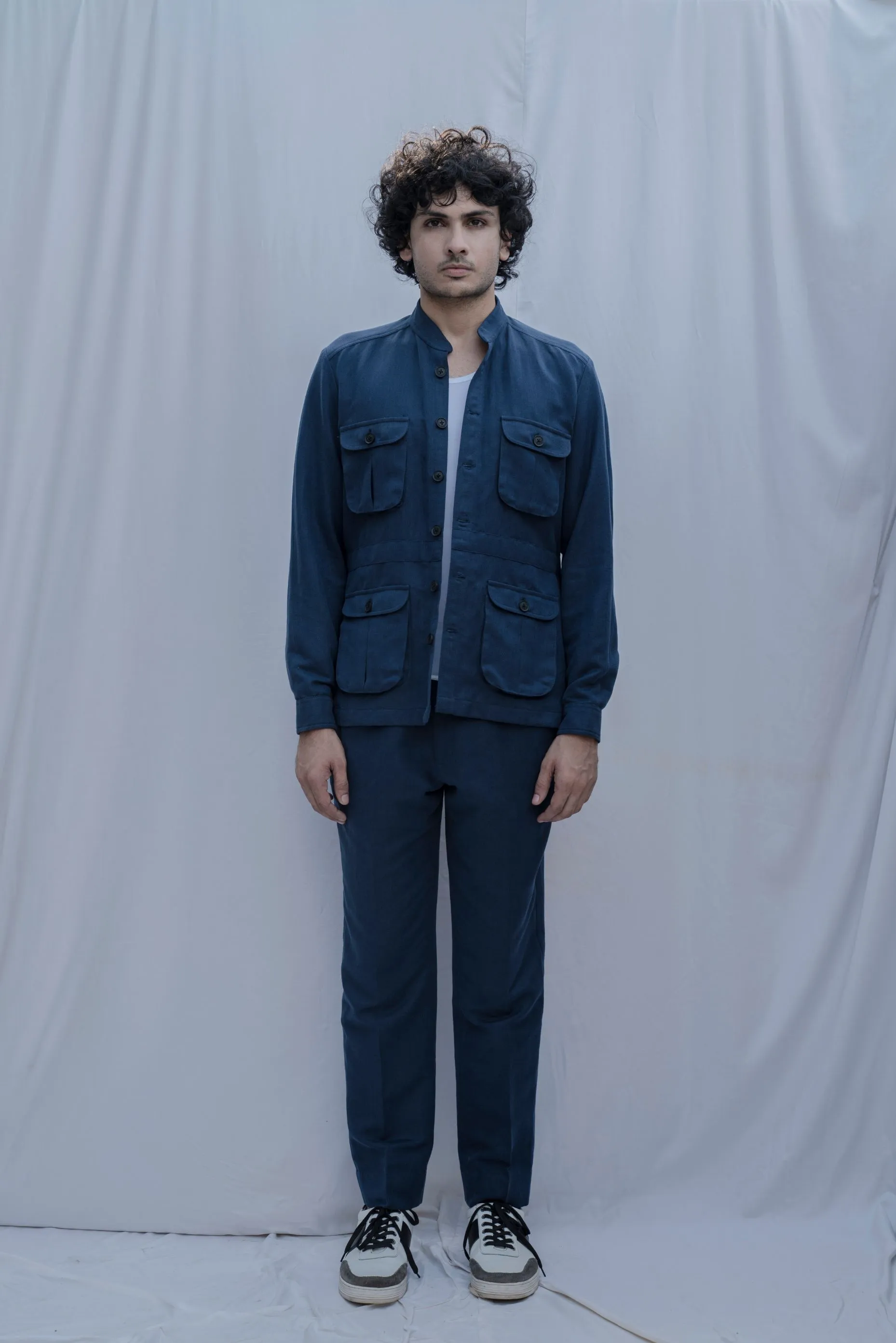 Montauk - Navy Jacket & Pant Co-ord Set