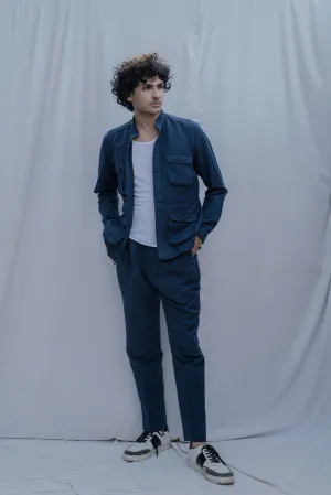 Montauk - Navy Jacket & Pant Co-ord Set