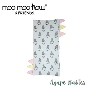 Moo Moo Kow Bed Time Buddy Case Blue Small Sheepz With Color Tag Small Size