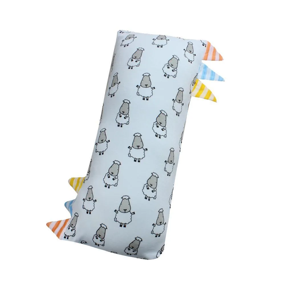 Moo Moo Kow Bed Time Buddy Case Blue Small Sheepz With Stripe Tag Small Size