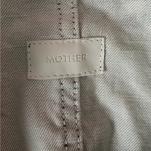 Mother Loose Camo Cotton Linen Blend Jacket EUC Size XS