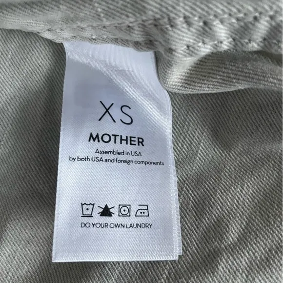 Mother Loose Camo Cotton Linen Blend Jacket EUC Size XS