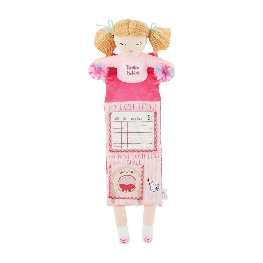 Mud Pie Tooth Fairy Pillow - Cheerleader