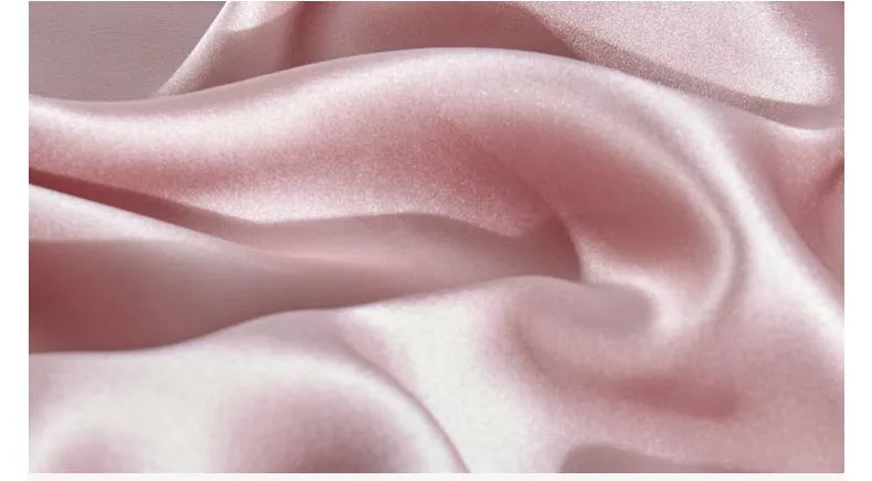 Mulberry Silk Bed Sheet & Pillow Cover, Silk Sleeping Bag (Pink/ Blue)