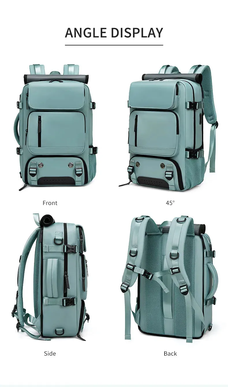 Multifunctional Travel Backpack with USB Charging Port