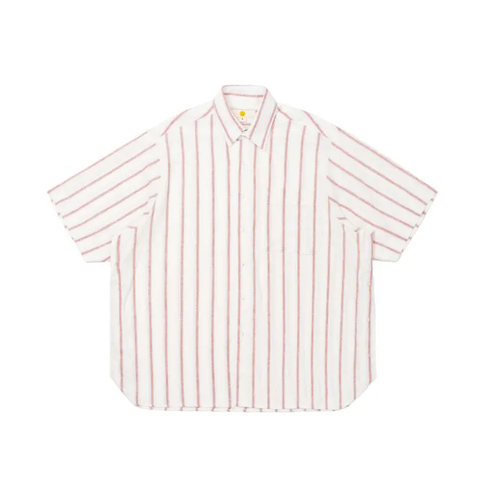 NAKANO SHIRT LINEN STRIPES TNOI