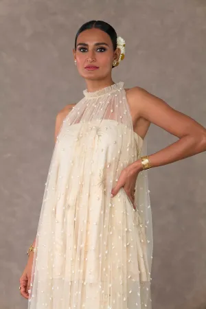 Nargis Pearl Cape Set