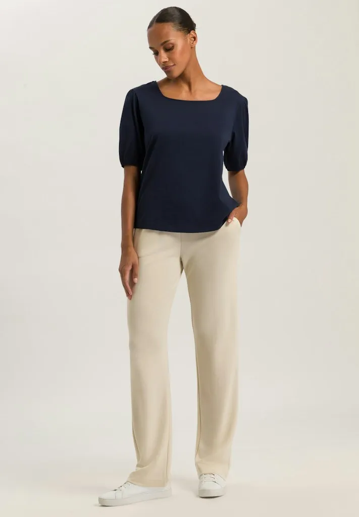 Natural Shirt - Puff Sleeved Top