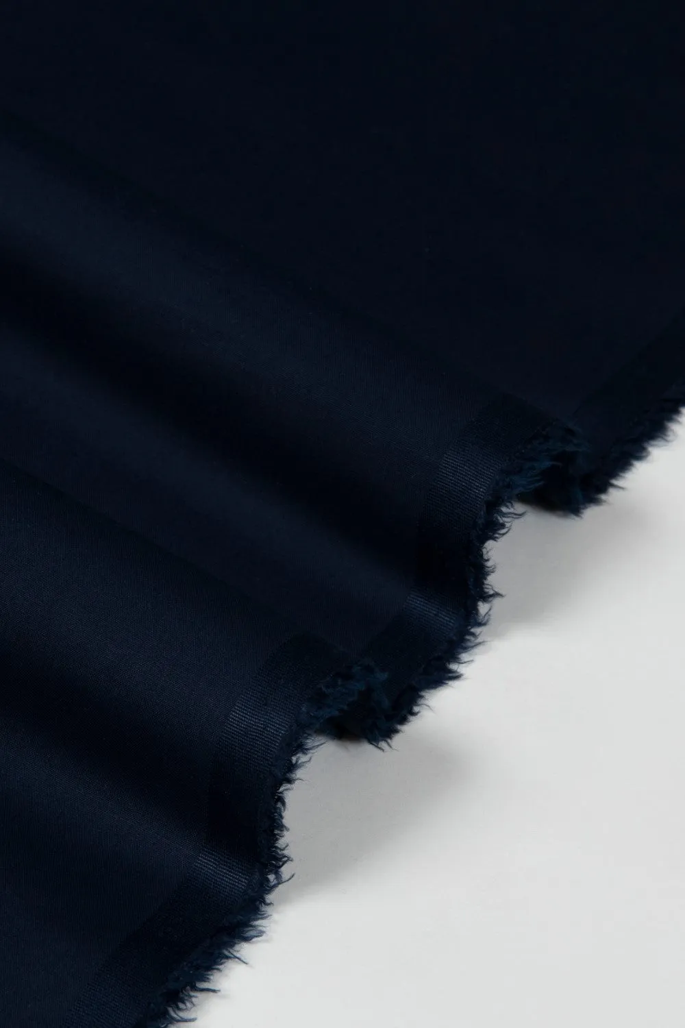 Navy Unstitched Qaftaan Suit