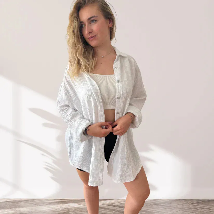 NAYA™ - Stylishly Oversized Shirt for Ultimate Comfort