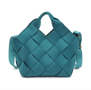 Neoprene Woven bag - Emerald