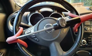 New Universal STEERING WHEEL LOCK by Treksafe