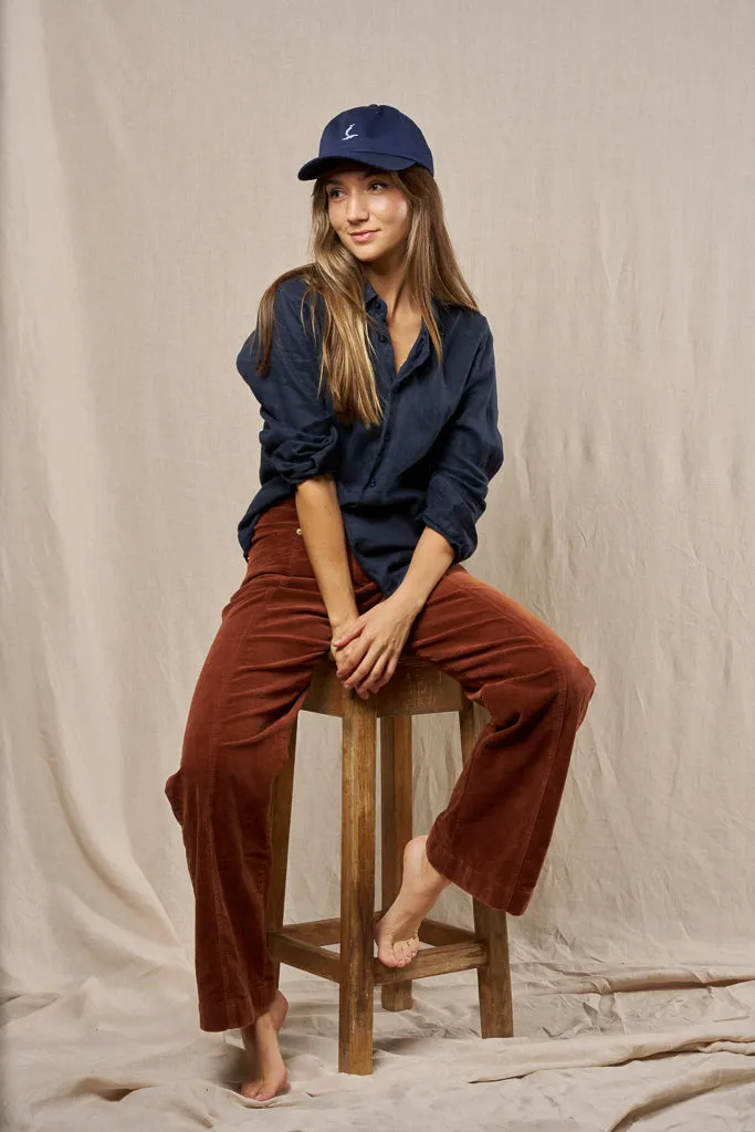 NL Linen Shirt Navy